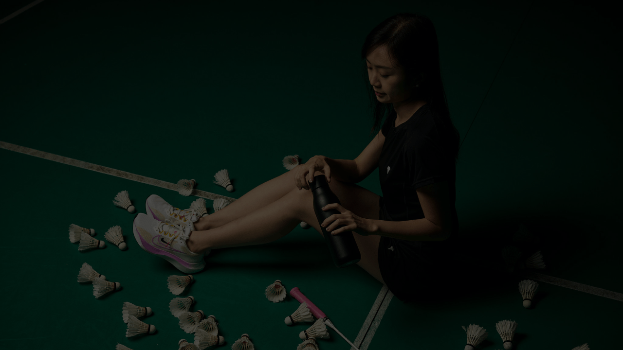 Stay Hydrated when playing badminton