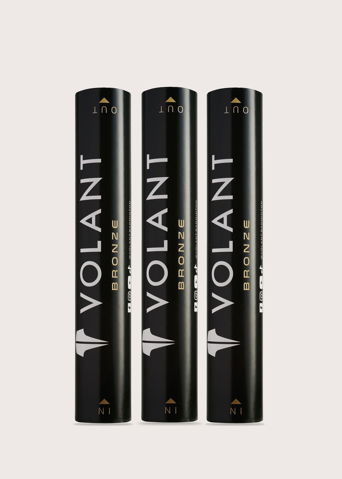 Bronze Badminton Shuttlecocks