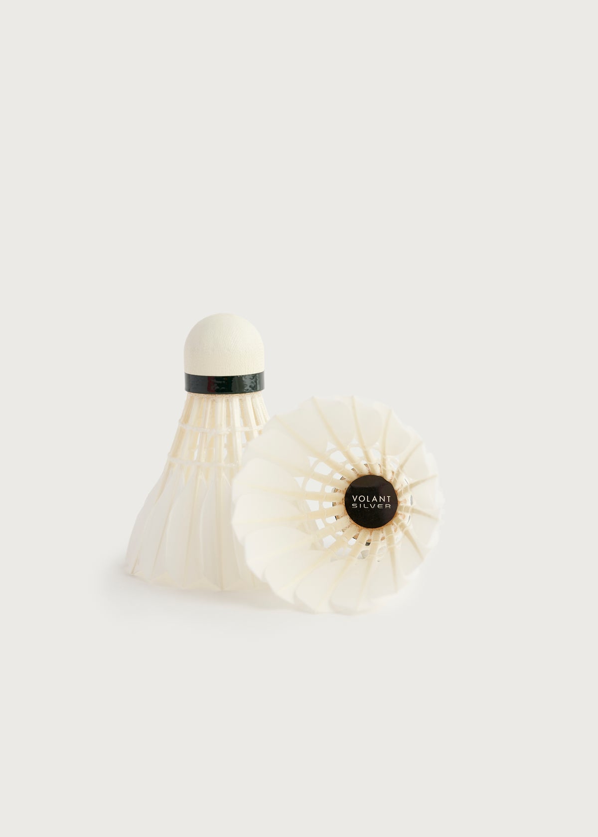 Silver Badminton Shuttlecocks