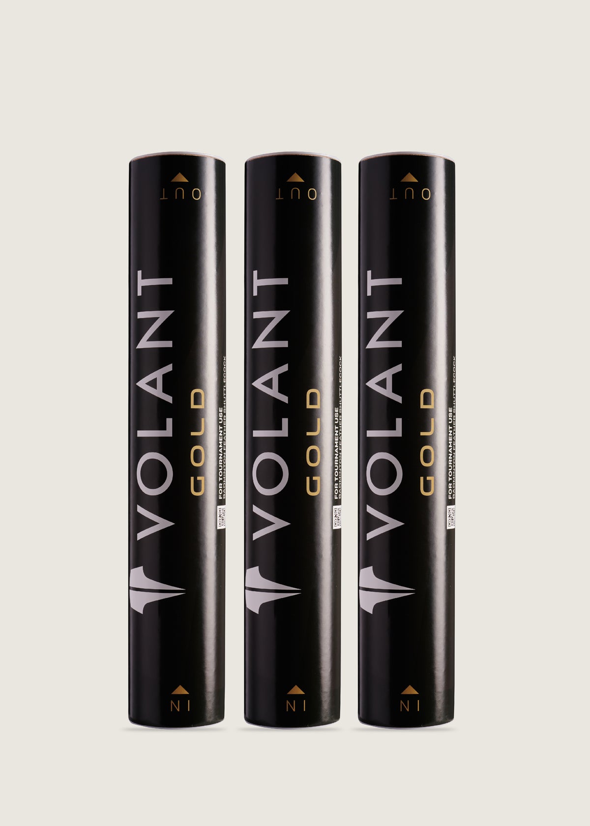 Gold Badminton Shuttlecocks